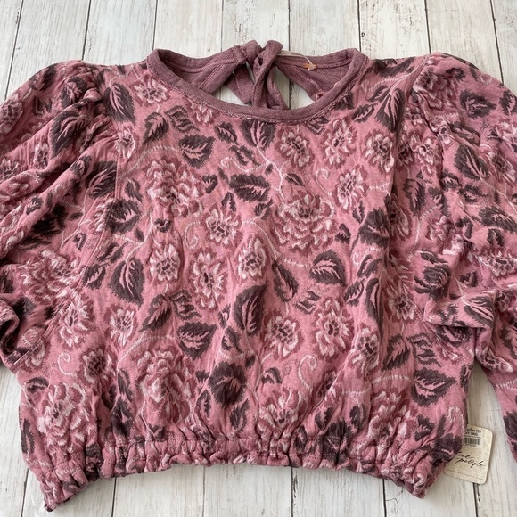 Free People No Ordinary Top in Smoked Pink Size XL - Picture 5 of 9